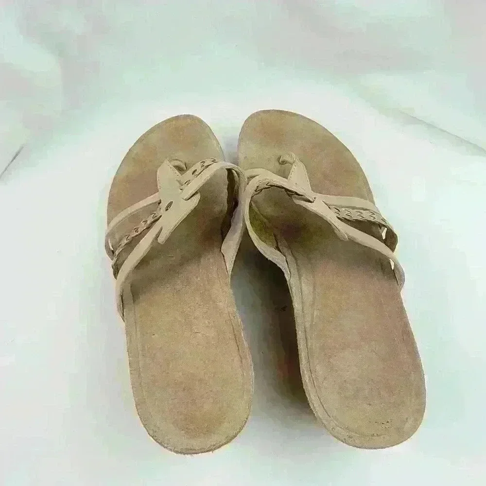 UGG Maddie Wedge Black Sandals 8.5